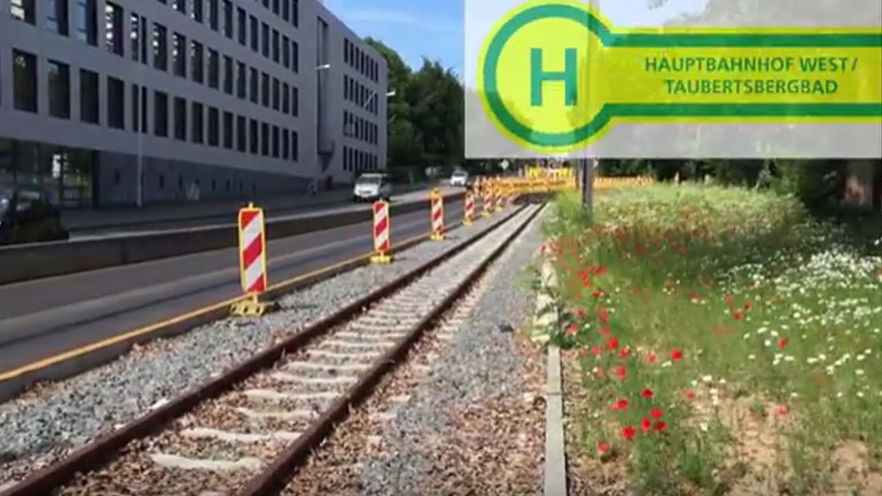 Mit dem Fahrrad entlang der Mainzelbahn