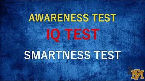 10 SECONDS REAL IQ TEST (99%  FAIL) ONLY GENIUS ANSWER