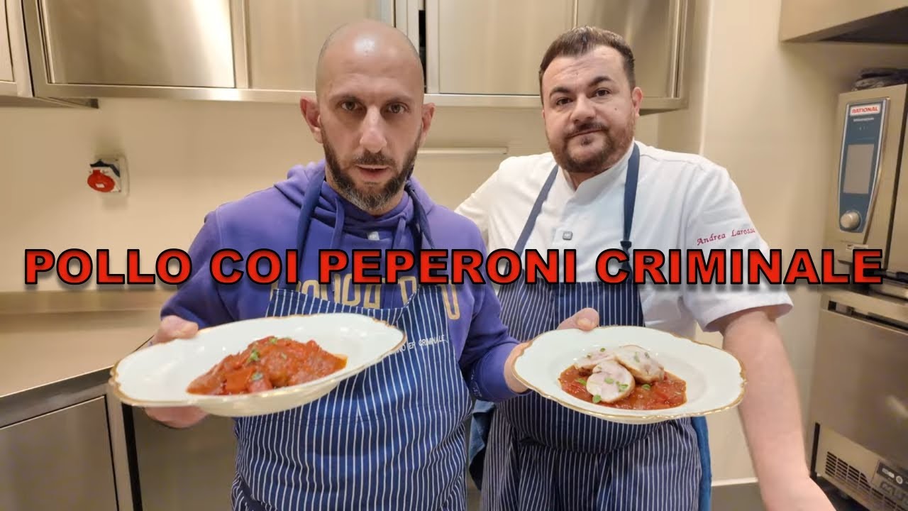 POLLO con i PEPERONI criminale