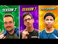Ranking The BEST Controller Players From Every Season! - Fortnite Battle Royale