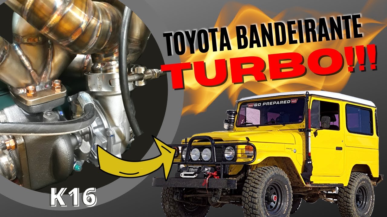 TOYOTA BANDEIRANTE TURBO com K16 - 🚜