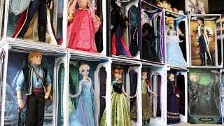 Disney Limited Edition Dolls Collection Tour - Villains, Fairies, Frozen, Cinderella