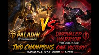 Paladin vs Unrivaled Warrior 🔥 Ultimate Clash of Legends! screenshot 3