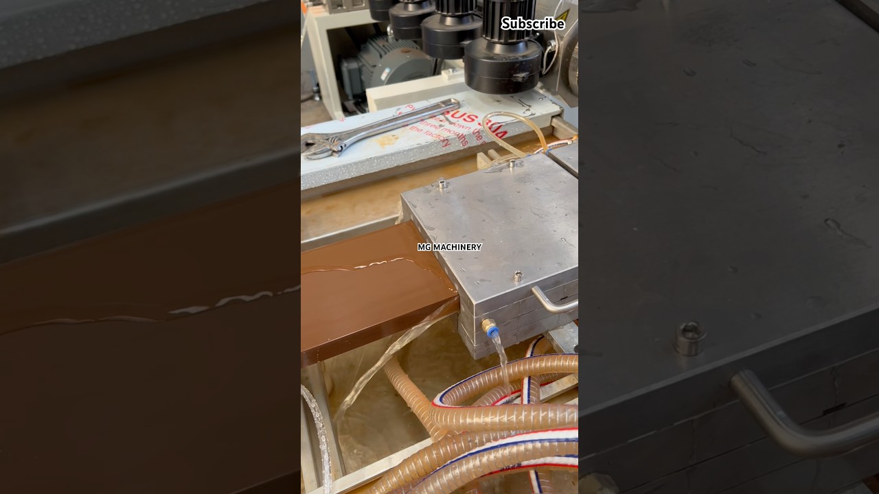 A advanced technic process for producing high quality wood plastic profiles 