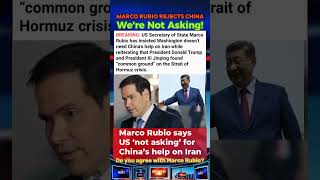Rubio Sends BLUNT Message to China Over Iran Crisis ..