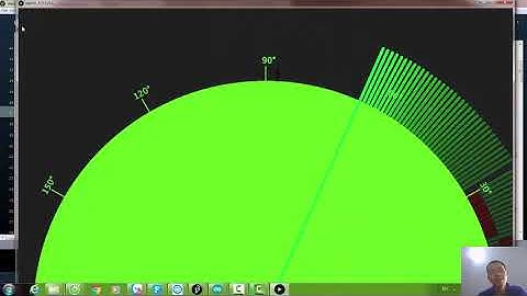 Make a radar with arduino and processing