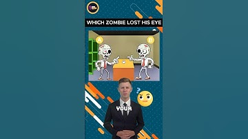 Which zombie lost his eyes #riddleenthusiasts #trending #riddleswithanswers #riddlechallenge #riddle