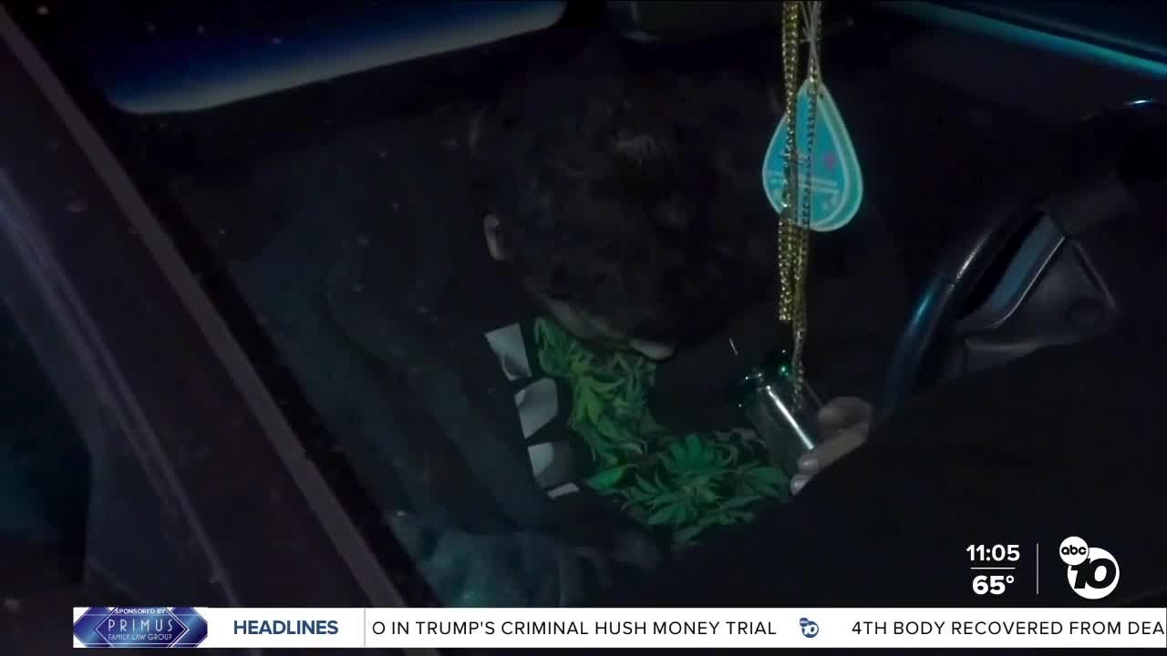 Driver found passed out behind wheel of car in Webster area - YouTube