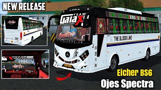 Ojes Spectra Eicher BS6 | New Bus Mod for Bus Simulator Indonesia