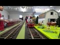 Caboose Ride Around Riverside Railroad Club's 2016 Trumbull County Fair layout.