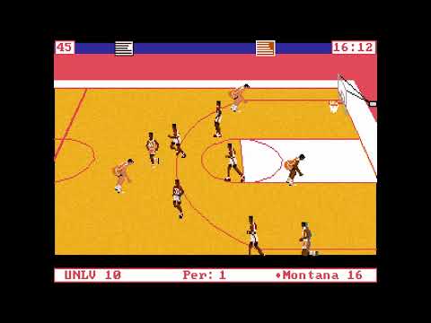 NCAA Road to the Final Four - (Bethesda Softworks 1991) functioning normally