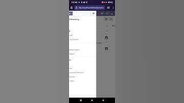Demo:Odoo ERP 18 (Open Source): Email Marketing App on Android Mobile with Local PostgreSQL Database