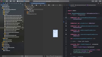 Xcode: How Assistant Editor Works / How To Connect An @IBOutlet