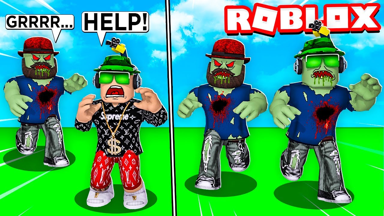 Gang Up On People Simulator In Roblox Zombie Mode Youtube - blox4fun squad facing zombie apocalypse in roblox