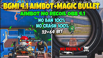 BGMI 4.1 AIMBOT OBB | BGMI 4.1 NO RECOIL CONFIG | BGMI NO RECOIL CONFIG 4.1 [100% Safe No Ban ]