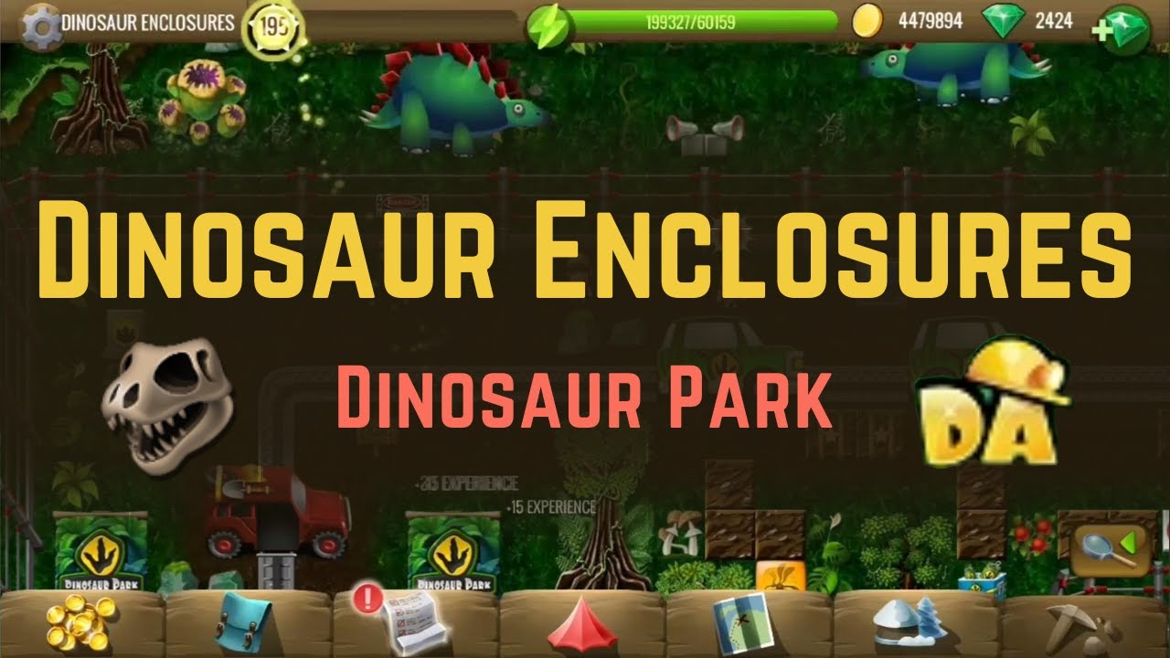 Dinosaur Enclosures - #2 Dinosaur Park - Diggy's Adventure