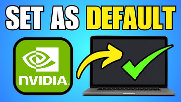 How To Set NVIDIA as Default Graphics Card in Windows 11