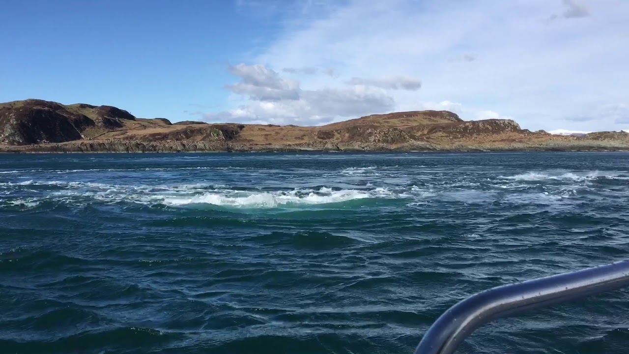 Sound of Jura tidal rips YouTube