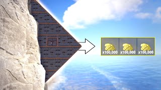 raiding a shockingly RICH cliffside bunker... (unusual profit)