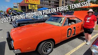 Pigeon Forge 2023 Spring Rod Run Saturday Afternoon Walkaround / Cruising the Parkway