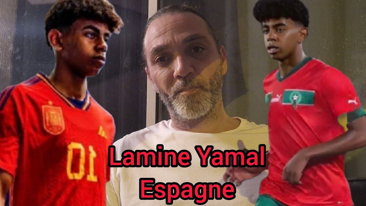 Photo autographe imprimée 7x5 signée LAMINE YAMAL équipe nationale