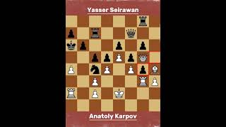 Anatoly Karpov vs Yasser Seirawan: 81 Moves of PURE Chess Tension! 😱 | Mar del Plata 1982 screenshot 5