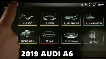 New Audi A6 Interior - MMI, Switchgear, Design, Material
