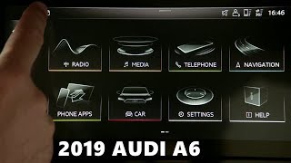 New Audi A6 Interior - MMI, Switchgear, Design, Material
