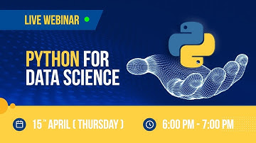Live Webinar on "Python for Data Science"