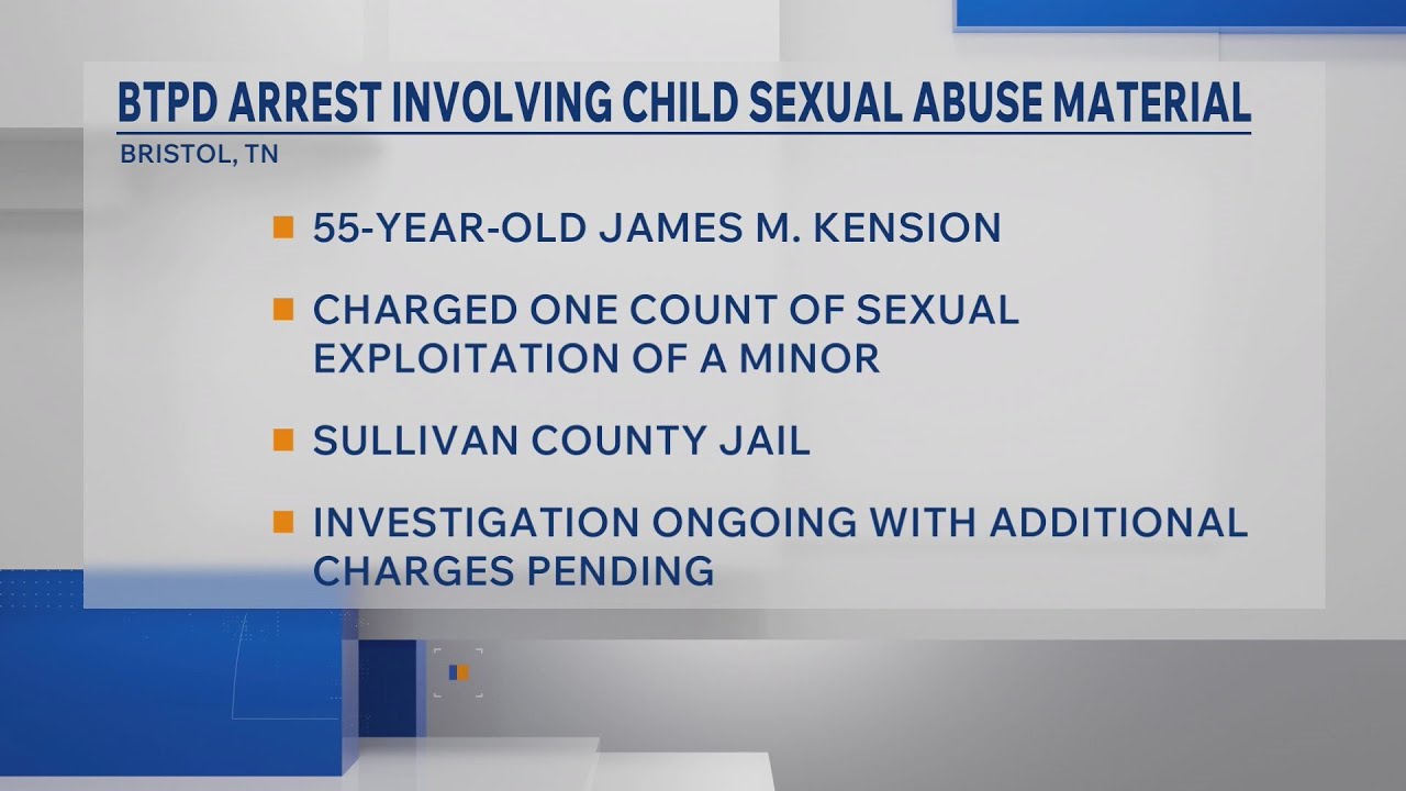 Blountville man charged with sexual exploitation of a minor - YouTube