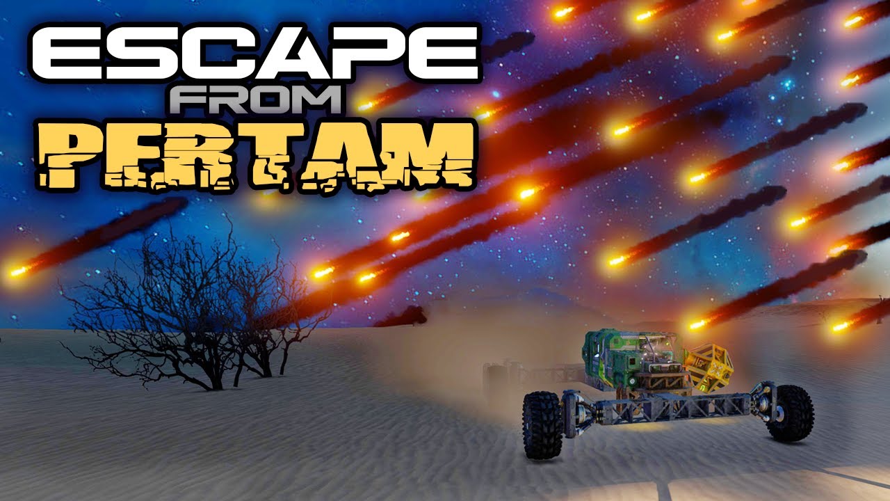 Escape from Pertam - Meteor Menace, Space Engineers