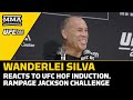 Wanderlei Silva Reacts To UFC HOF Induction, Rampage Jackson Challenge | UFC 298 | MMA Fighting