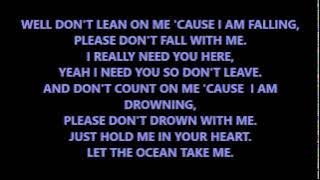 The Amity Affliction  Don't Lean On Me lyrics