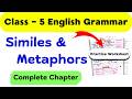 Similes and Metaphors | Class 5 English Grammar | Class 5 English Syllabus | Grade 5 English