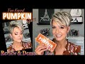 NEW! Too Faced Pumpkin Spice Palette ~ Review and Demo + Comparisons to Gingerbread Spicy Palettes