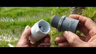 How to make a manual water pump