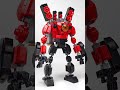 LEGO Skibidi Toilet Titan TV Man Titan Cameramen | Titan Speakerman Mech Figures Stop Motion #Shorts
