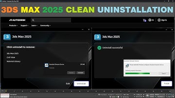 Uninstall 3ds Max 2025 Completely