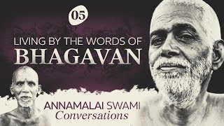 GIVE UP THE FALSE I,  NO NEED TO SEEK THE REAL I  Annamalai Swami Conversations On Ramana Maharshi