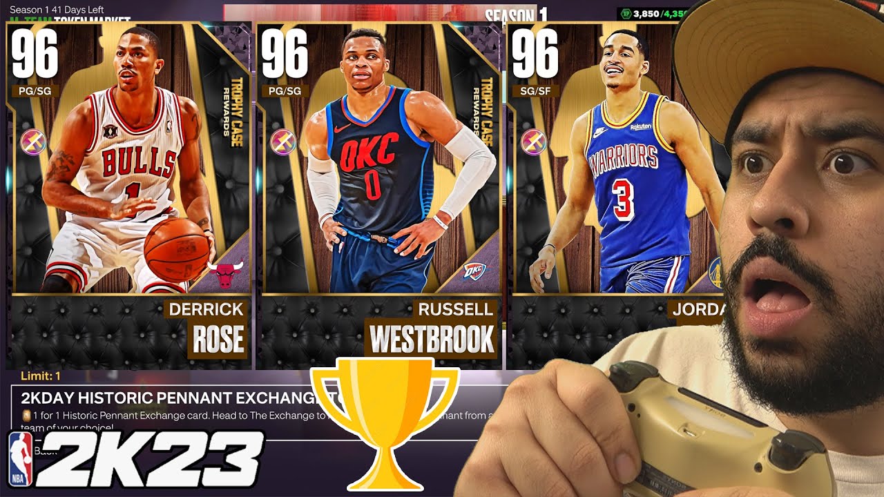 HOW TO GET PINK DIAMOND DERRICK ROSE AND MORE TROPHY CASE CARDS IN