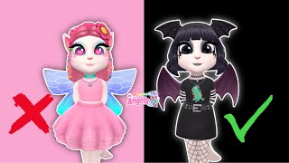 Good Fairy vs Bad Fairy | My Talking Angela 2 0.183 #goodfairy #badfairy