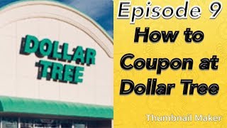 Episode 9. How to Coupon at Dollar Tree Beginners guide to Couponing at Dollar Tree