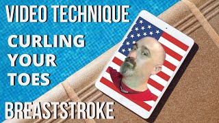 Curling Your Toes - Breaststroke Trick To be Able to Keep Your Speed Constant screenshot 5