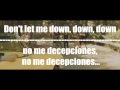 The Chainsmokers - Don't Let Me Down ft. Daya|LYRICS + SUBTITULADO ESPAÑOL