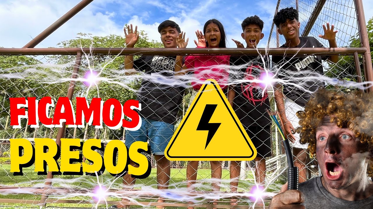 FICAMOS PRESOS * levamos um baita choque feat Estevão, Gabriel, Duda e Felipe