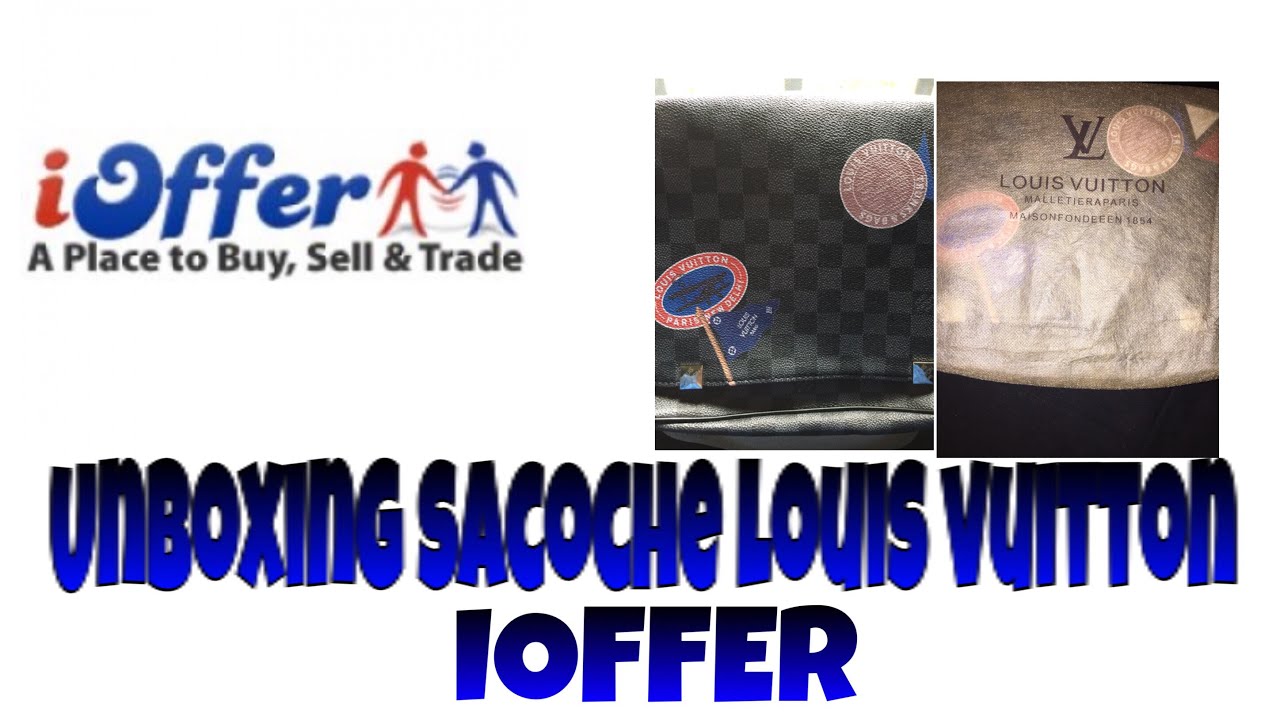 UNBOXING SACOCHE LOUIS VUITTON IOFFER - YouTube