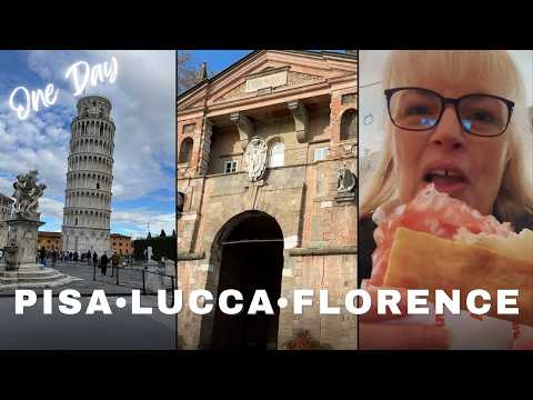 Video Pisa, Lucca, & Florence in One Day - Is It Possible?