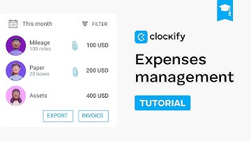 Expenses - Management | Clockify Tutorial (2025)