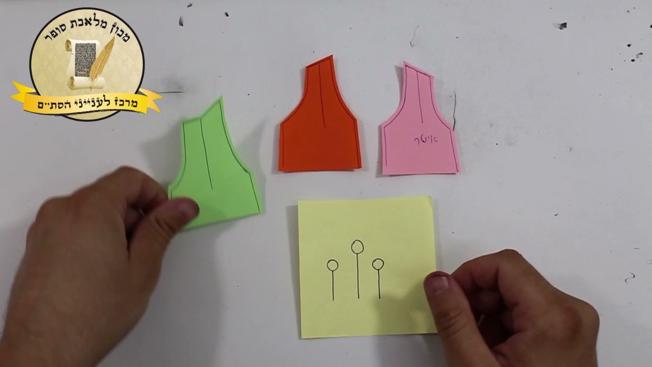 הדרכה לתיוג בנוצה - קורס סת''ם דיגיטלי - מכון מלאכת סופר