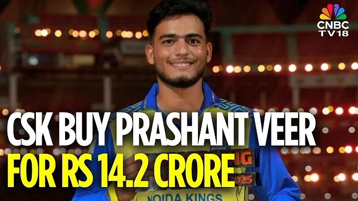 IPL Auction 2026: Prashant Veer Sold To CSK For Rs 14.2 Crore | Prashant Veer | CSK